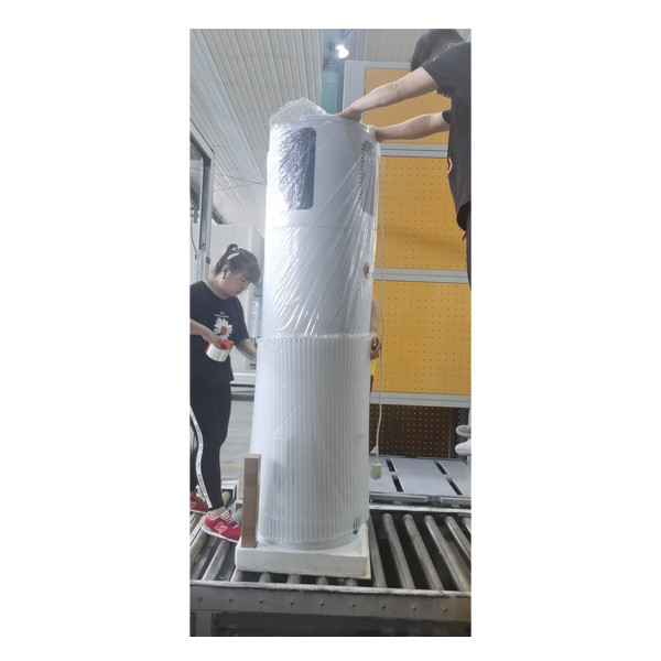 Vzduchem chlazené tepelné čerpadlo R134A pro chlazení vytápění a řešení dodávky teplé vody
