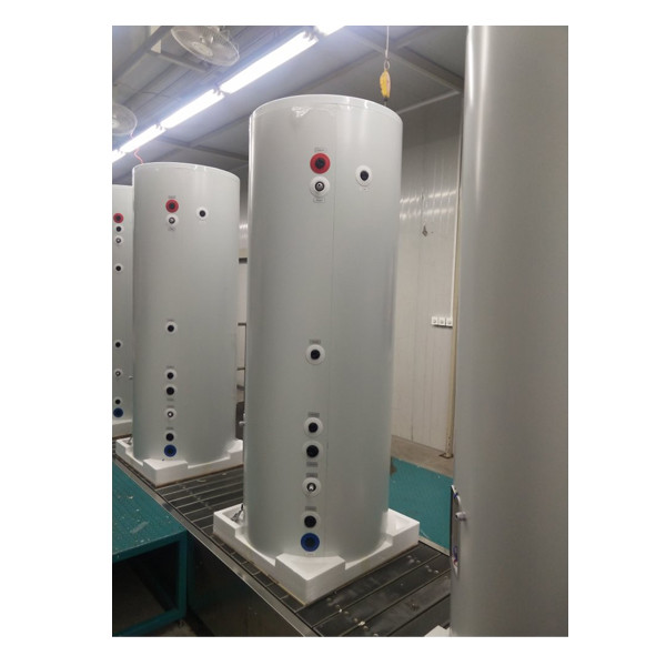 100L horizontální nerezová tlaková nádrž na vodu pro domácí vodárny 