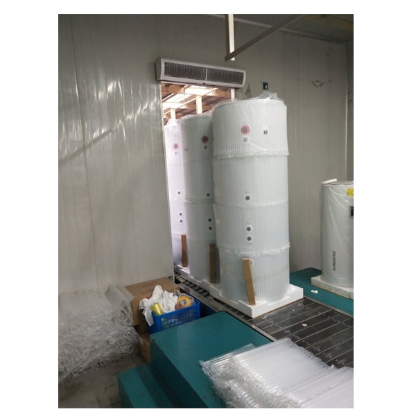 Rekuperace tepla za studena Chladicí nádrž na studenou vodu chlazenou venkovním vzduchem 