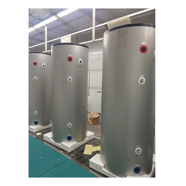 300 litrová expanzní nádrž na močový měchýř v systému protipožárních trysek 