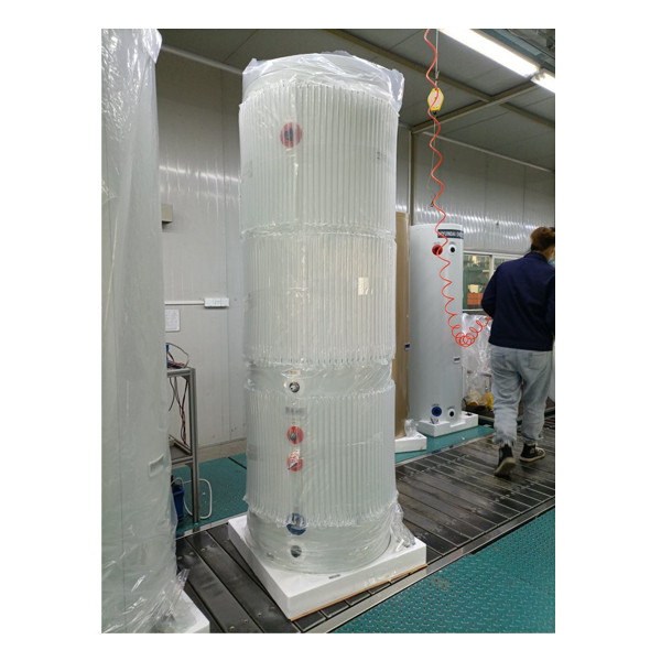 Vertikální a horizontální nádrž na ledovou vodu izolovaná vakuovým tlakem z nerezové oceli 