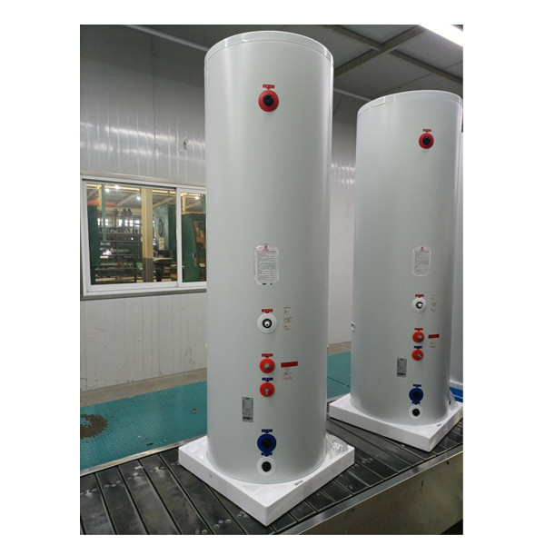 100L vodorovná tlaková nádrž z nerezové oceli pro vodní čerpadlo 