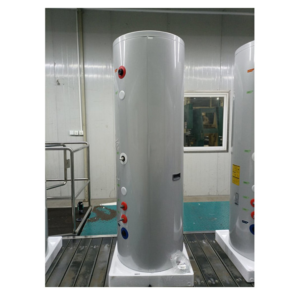 SS316 Horizontální vertikální skladovací nádrž z nerezové oceli s izolačním pláštěm 
