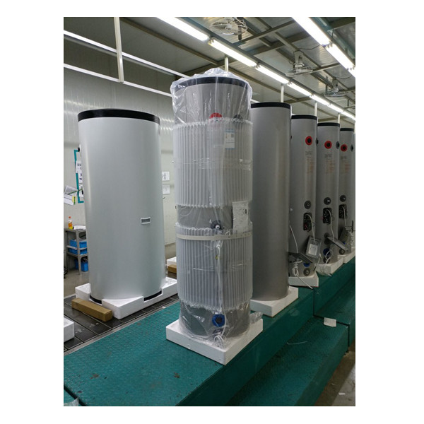5000L horizontální skleněná zásobní nádrž pro čištění průmyslových odpadních vod 