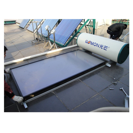 Solární ohřívače pod tlakem na střechu bez tlaku Solární potrubí Solární gejzír Solární vakuové trubice Solární systém Solární projekt Solární panel
