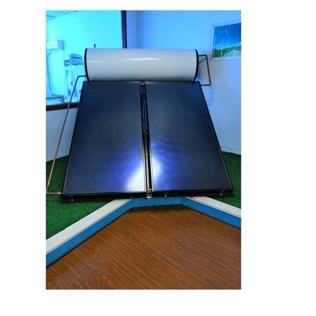Plochý solární kolektor s plochou deskou 2 M2 pro 5 osob