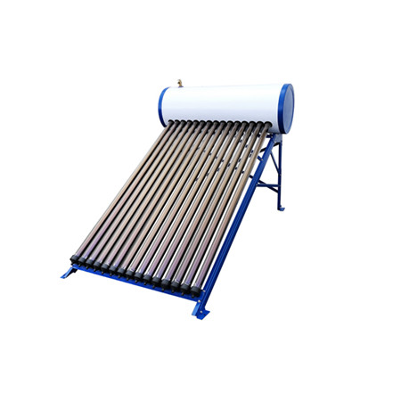 Rezidenční solární ohřívač vody pro domácí použití se selektivním absorpčním nátěrem