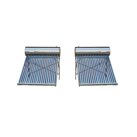 Solární termální ohřívač vody z bezbarvé oceli