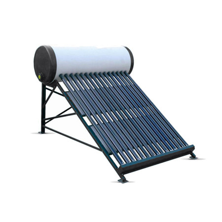 Solární ohřívač vody s 15 trubkami
