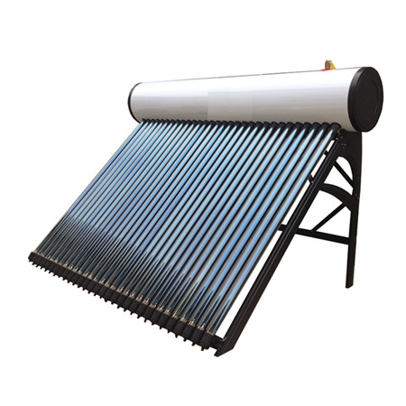 Solární tepelný kolektorový systém Ploché absorpční žebrové trubky pro ohřívač teplé vody