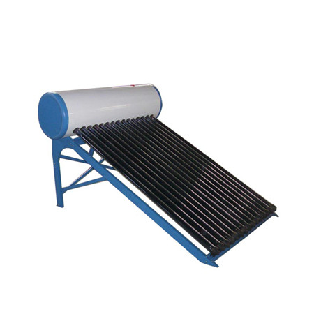 Plochý vysokotlaký solární ohřívač vody s modrým absorbérem