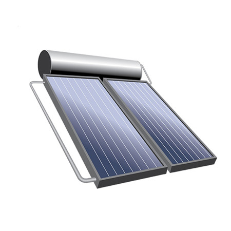 Solární ohřívač vody s plochým panelem, 100 - 300 litrů, rozdělený pod tlakem