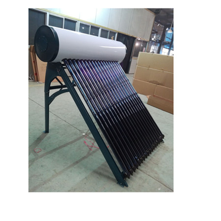 Solární ohřívač vody s trubkovým elektrickým topným tělesem