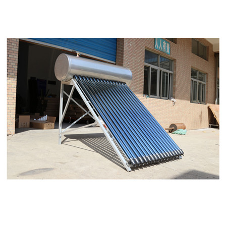 Tovární cena Vakuová trubice Solární systémy teplé vody Solární termální Okamžitý střešní solární ohřívač vody