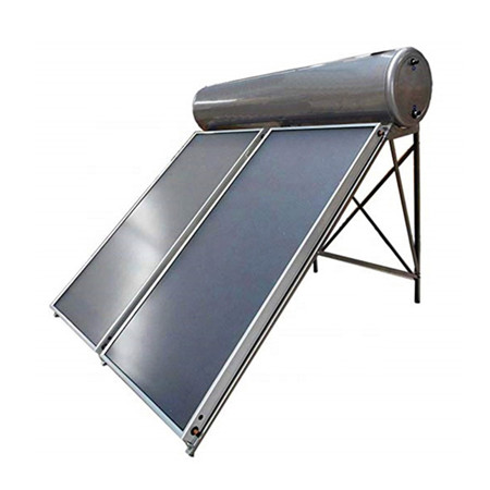 Plochý solární ohřívač teplé vody pro ochranu proti přehřátí