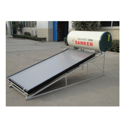Plochý solární ohřívač nádrže na vodu v přímém přenosu