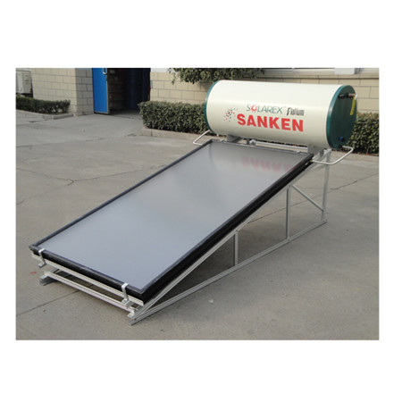 Stříbrný PVDF deskový pasivní solární ohřívač teplé vody