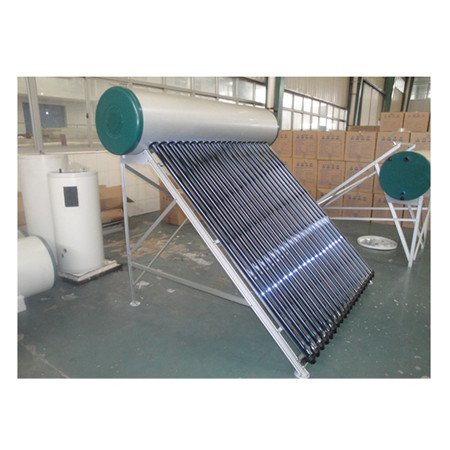 100L, 150L, 200L, 250L, 300L Vakuová trubice s tepelným potrubím Solární termální systém ohřívač vody s vnitřním zásobníkem SUS304304-2b (standard)