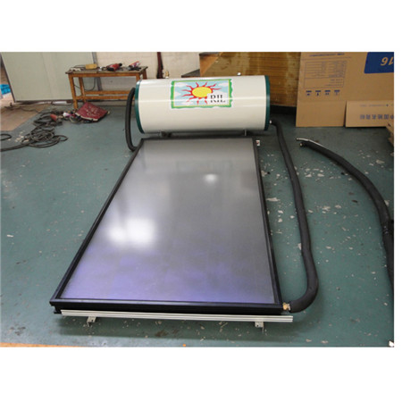 Aktivní dělený solární ohřívač vody s plochou deskou 250 litrů